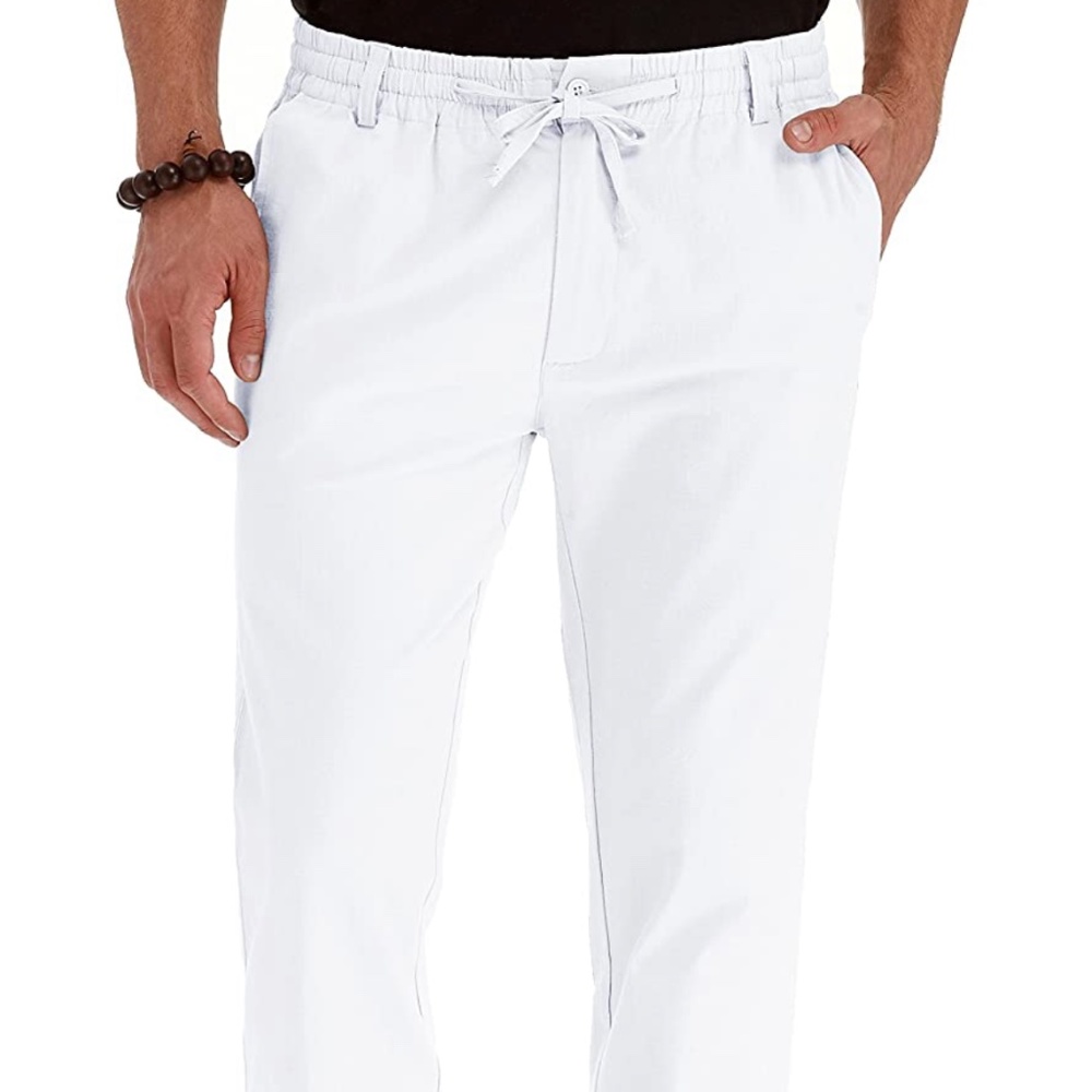 Sailwind Men's Drawstring Linen Pants Size 32 w/ Tags